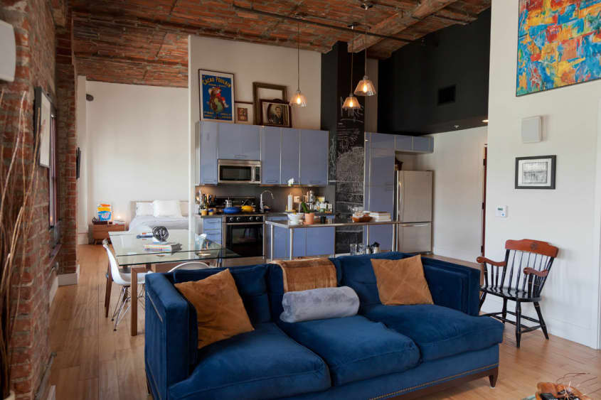 Michael’s Modern” Rowan Building Loft Apartment Therapy